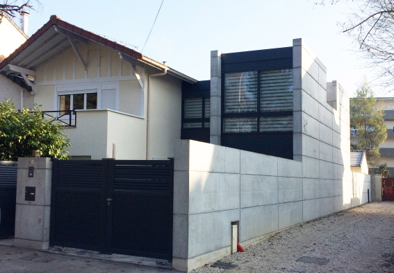 Extension Perreux sur Marne 2016 by Dragan Architecture Paris